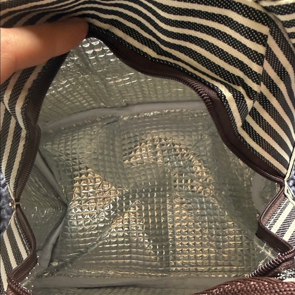 Hello Kitty Chef Striped Lunchbox- Black and White - Picture 2 of 2